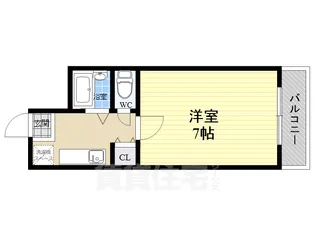 ハイツ都【1階】の間取り