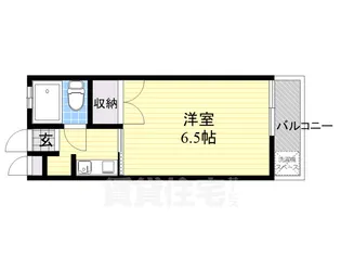 高田ハイツ【1階】の間取り