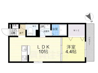 大阪府東大阪市金岡2丁目【マンション】の間取り