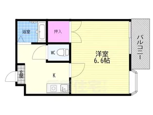 ポルトボヌール【3階】の間取り