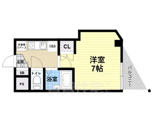 ドミール・カクタス尼崎【8階】の間取り