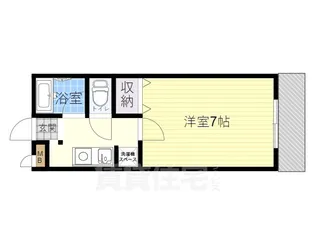 CASA DE TSUZUYAMADAI【1階】の間取り