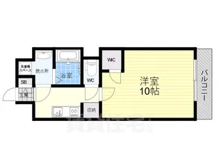 パラス・ティラ平野west【2階】の間取り