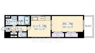 アーバネックス室町【3階】の間取り
