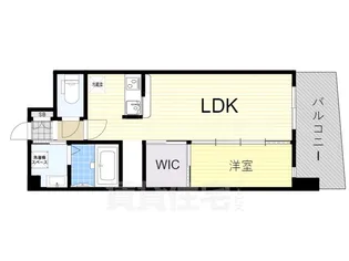 セレニテ神戸ミラクシュッド【9階】の間取り