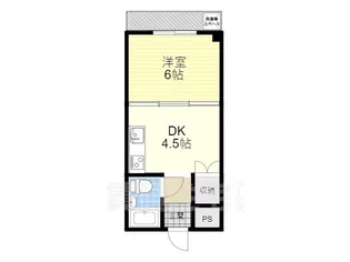 クリヤマハイツ2【3階】の間取り