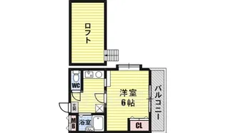 シャルムコート【4階】の間取り