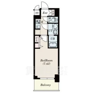 S-RESIDENCE堀田駅前【4階】の間取り