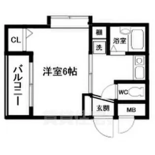 ドム北口【2階】の間取り