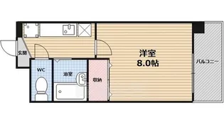 アート衣笠【6階】の間取り