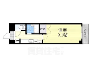 滋賀県草津市野路東4丁目【マンション】の間取り
