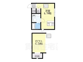 プリマ湖城が丘壱番館【1階】の間取り