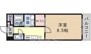 ラ ギザロ【5階】の間取り
