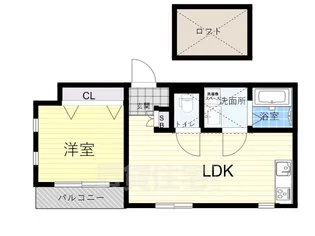 Misty Garden【2階】の間取り