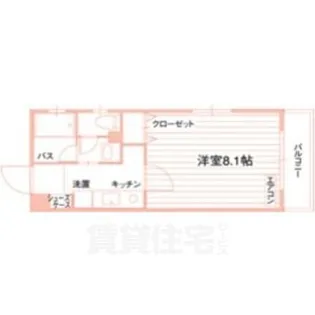 エムエスビル【5階】の間取り