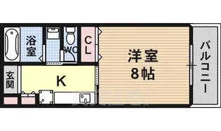 ドムスogawa【3階】の間取り