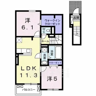 サンリットTF【2階】の間取り