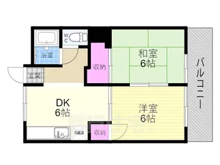 ハイムエアリー【2階】の間取り