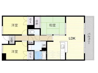 星見9番館【3階】の間取り