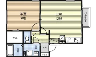 あさひコーポ【2階】の間取り