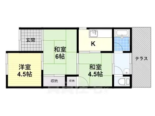 奈良県橿原市葛本町【一戸建】の間取り