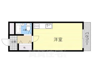 ジラーフ苦楽園【3階】の間取り