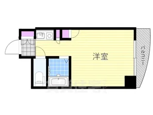 ロマネスク姫島【5階】の間取り