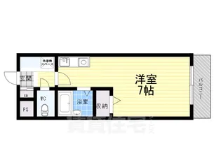 クレアコート産所町【1階】の間取り