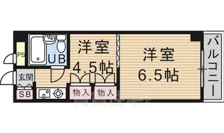 コーポ藤井【3階】の間取り