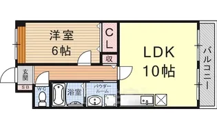 HAT’S【4階】の間取り