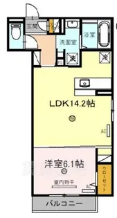 アルカンシエル【2階】の間取り