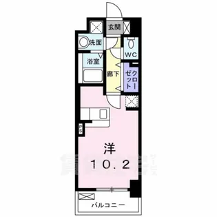 セイント野並【4階】の間取り