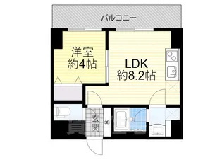 大阪府堺市堺区竜神橋町1丁【マンション】の間取り