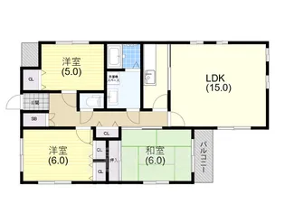セピア前池【101号室】の間取り