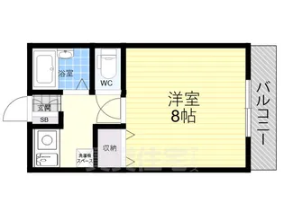 パティオ北口1【1階】の間取り
