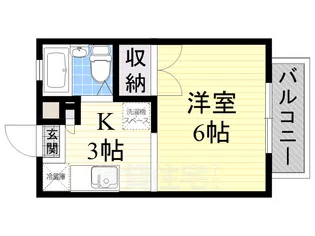 グレイスハイムB【2階】の間取り