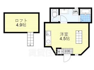ウィルヴィレッジ一里山【1階】の間取り