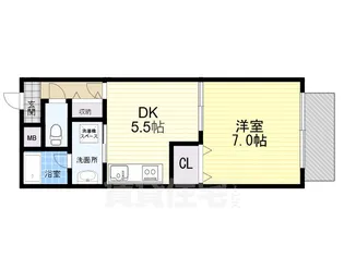 セレナ東甲子園【3階】の間取り