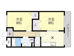 パステロ【1階】の間取り