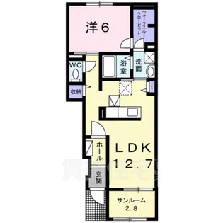 パインビレッジ ビオーラ3【1階】の間取り