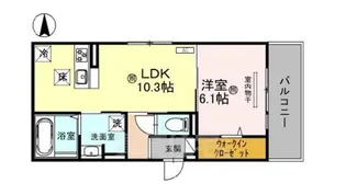 「マハナハイツ」【2階】の間取り