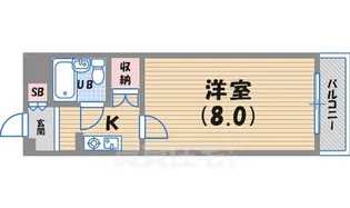 アメニティ武庫川【3階】の間取り