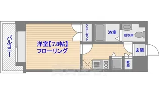 サヴォイステーション【6階】の間取り