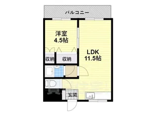 ロイヤルハイツ橿原2【202号室】の間取り