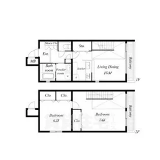 Celebration Sakurayama【1階】の間取り