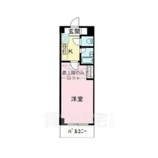 シャン・ド・フルール竹村【1階】の間取り