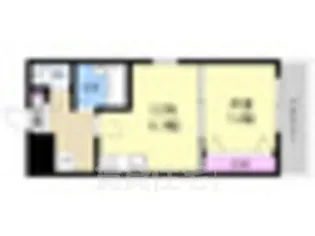 シャイン東山【5階】の間取り