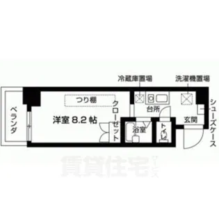 エスポワール京都【4階】の間取り