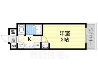 K緑地【5階】の間取り