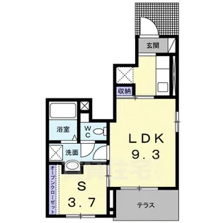 Ever Green【1階】の間取り